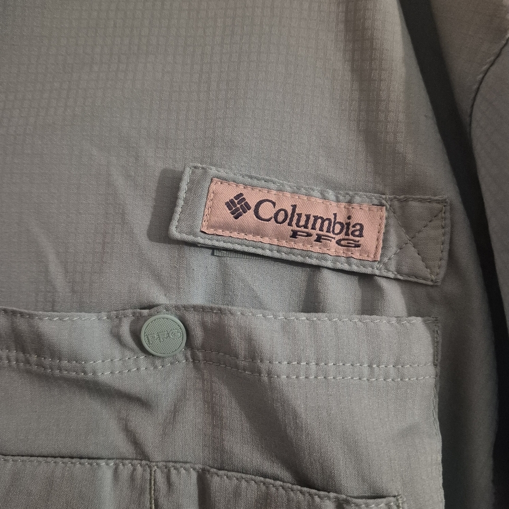 Columbia PFG Tamiami II Long Sleeve Button Up - Fishing Shirt - Mens Large - Picture 4 of 7